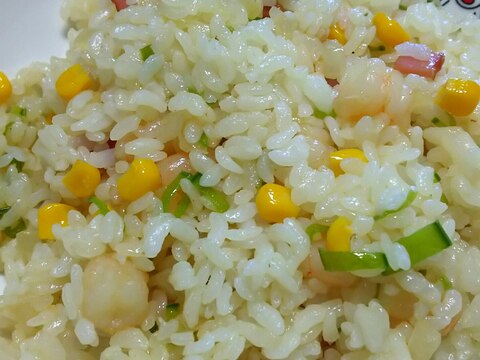 簡単★こどもが大好きえびチャーハン